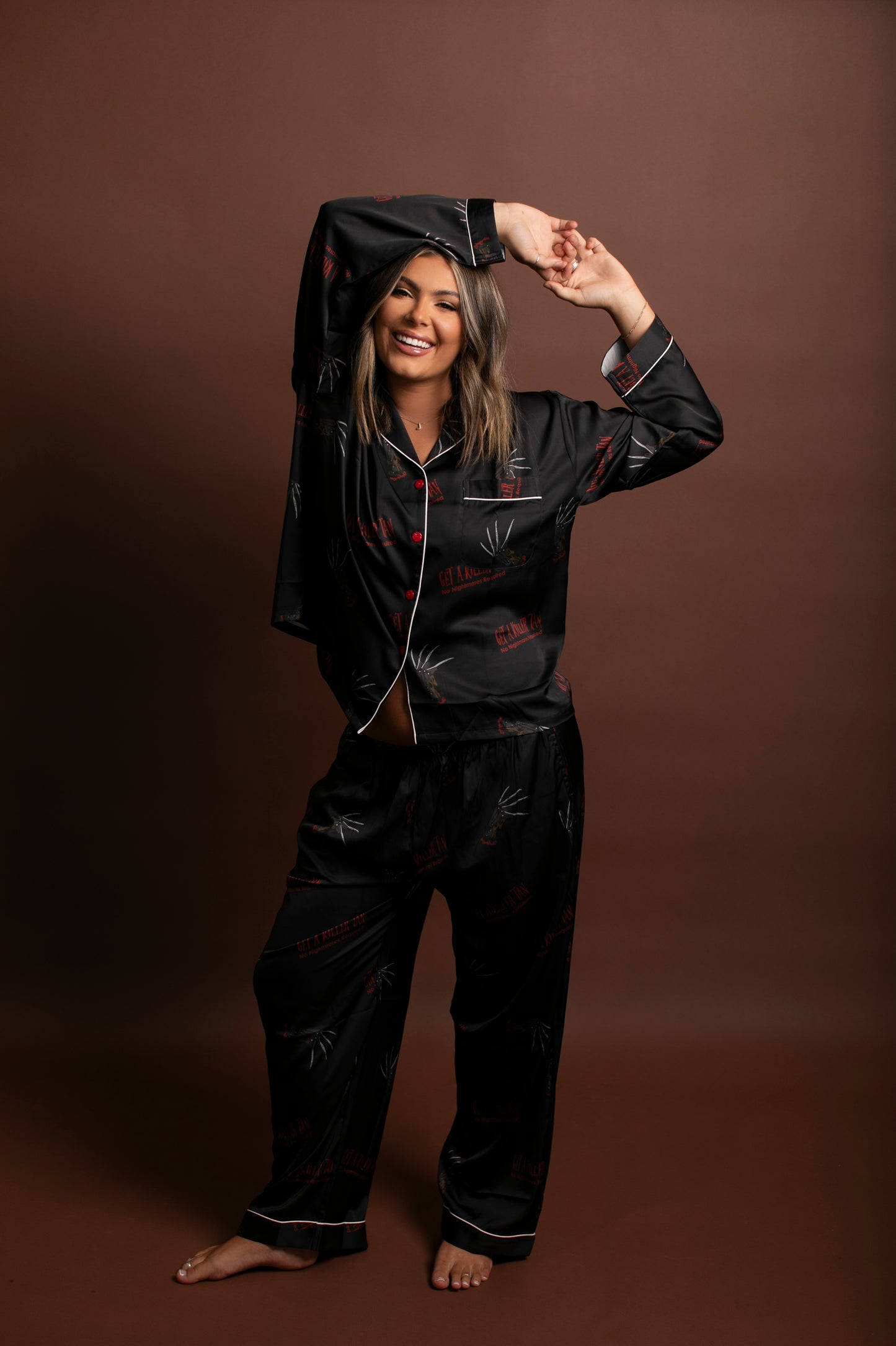 Satin Pajama Set