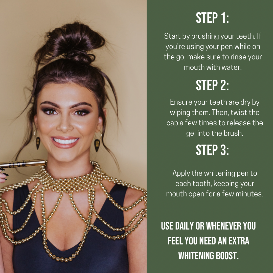 Bronze Cactus Teeth Whitening Pen