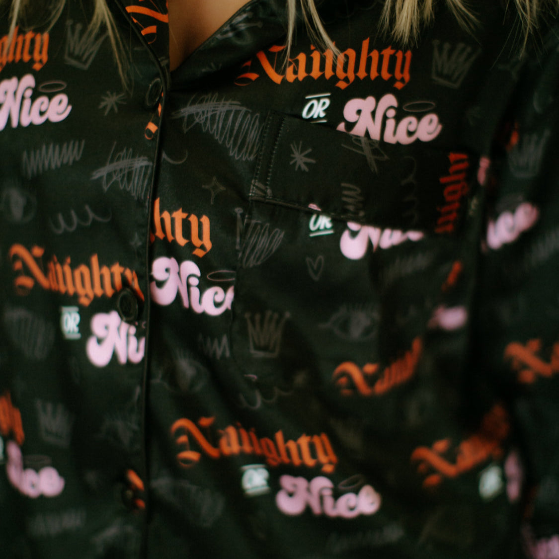 Satin Pajama Set