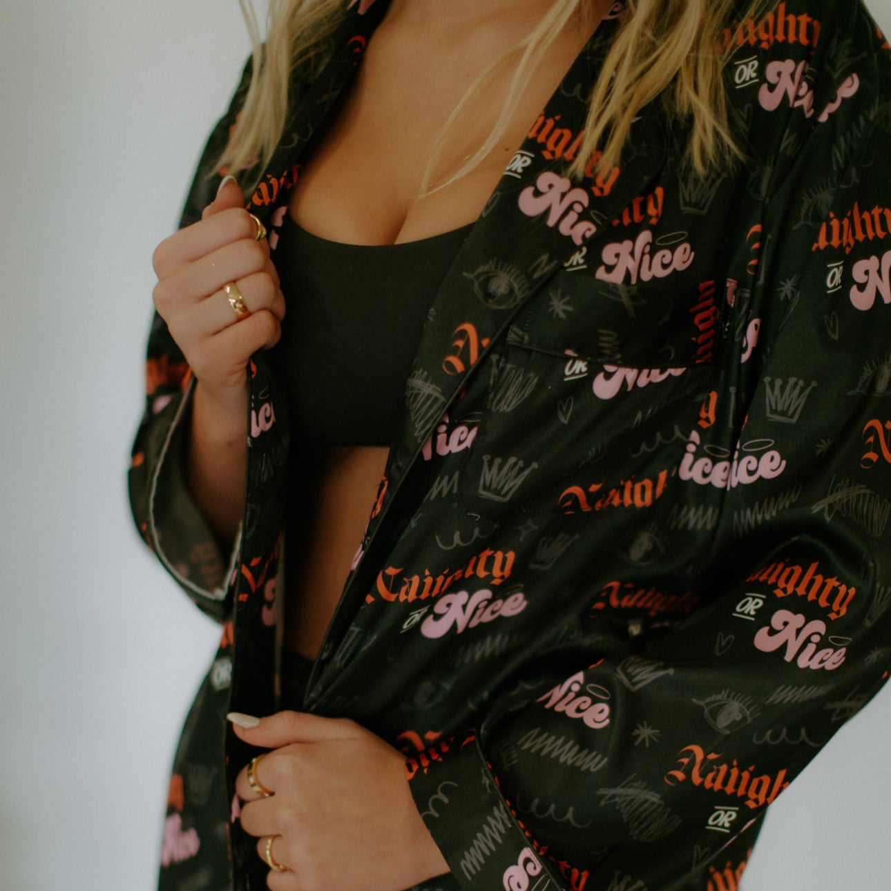 Satin Pajama Set