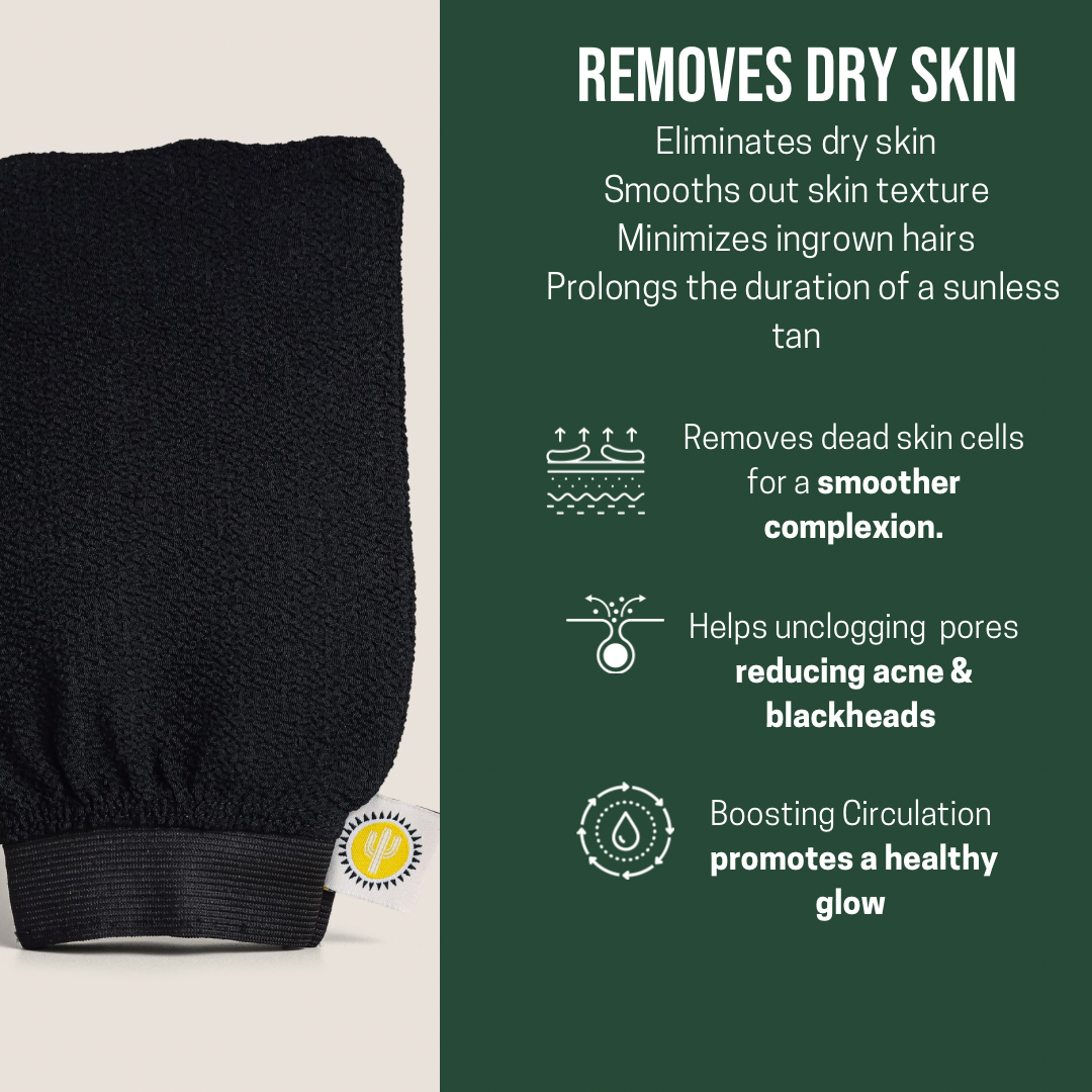 Bronze Cactus Exfoliating Mitt